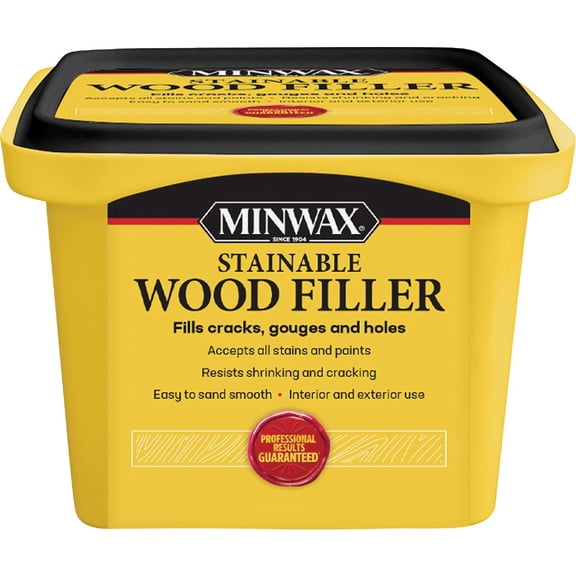 Minwax Stainable Wood Filler, 16 oz