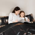 thumbnail image 5 of Homewish Boys Girls Bull Skull Full Size Comforter Sets 3-Piece,Western Horseshoe Boots Bedding Comforter Set,Bohemian Aztec Lightweight Bedding Sets,Luxury Bedroom Decor,Reversible, 5 of 8