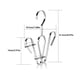 thumbnail image 2 of Colgador de zapatos de acero inoxidable, estante for secar zapatos, estante con doble gancho, organizador de armario que ahorra espacio, 2 of 6