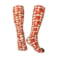 thumbnail image 4 of Fotbe Tomatoes And Chili print Women's Men's Novelty Crew Socks Cotton Socks Knee High Socks for Walking,Running,Nurses,Pregnancy, 4 of 9
