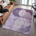 thumbnail image 3 of Dalyn Rugs Premium Machine Washable Mayfield AMF1140 Purple 3' x 5' Rug, 3 of 7