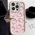thumbnail image 1 of Sanrio Hello Kitty Cat Phone Cases For iPhone 12 14 15 11 13 Pro Max XS XR 8 7 Plus SE2 Soft Lens Protection Lovely Gift Cover RJ, 1 of 7