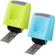 thumbnail image 1 of 2 piezas de sello de prevención de robo de identidad sello de rodillo de protección de identidad (verde + azul) Qi Cheng ShuxiuWang 8390612208133, 1 of 1