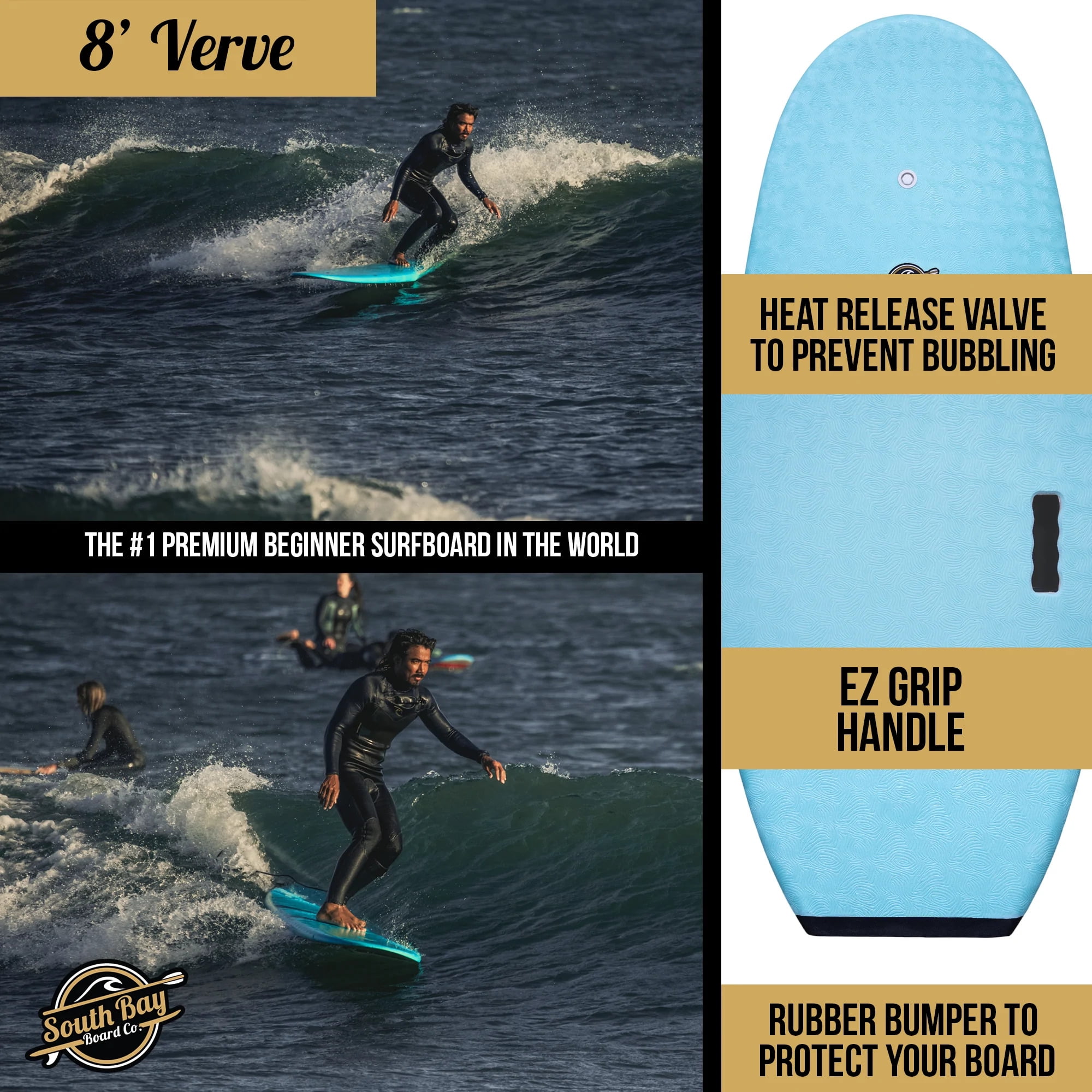 south bay verve surfboard