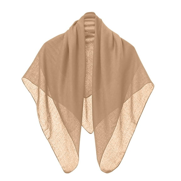 Wyobmus Shawl Wrap for Women Large Triangle Scarf Soft Knitted Elegant Shawls and Wraps Fall Winter Head Bandanas A-Khaki