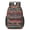 Geometric Diamond Pink Pattern, variant on Geometric Diamond Pink Pattern 17" Waterproof Oxford School Backpacks for Teens, S-Shape Padded Straps, for School, Travel, Hiking, Camping