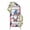 Red, White, Blue, Gray, variant on 250 Year American Anniversary Flag Arch Backdrop Cover 4FT, Blue Gnomes Fireworks Spandex Fitted Stretchy Arch Stand Covers, Round Top Chiara Backdrop Cover for Wedding Party Birthday Baby Shower