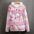 thumbnail image 5 of HELLO KITTY Hoodie with Pocket Anime for Men Women Couple Gift, 5 of 7