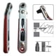 thumbnail image 3 of Mini Ratchet Wrench 1/4 Inch Drive Socket Hex Screwdriver Bit Dual Head Ratchet Wrench Tool with Two Bit Heads Straight Banmo, 3 of 5