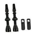 thumbnail image 3 of Lipstore 2 Pieces Presta Valve Stem Stable for Mountain Bike Bike Tubeless Valve Stem 40mm, 3 of 8