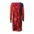 thumbnail image 2 of PENGXIANG Robe Rétro à Manches Longues avec Imprimé de Célébrités, 2 of 4