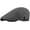 Dark Grey, variant on CoCopeaunts Newsboy Cap Spring Summer Sun Hat Adjustable Solid Ivy Flat Cap Men Women Beret Breathable Cotton Beret Hat