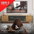 thumbnail image 2 of Soporte para barra de sonido Sound Bass para Sonos Beam Gen 1 y 2, color blanco, 2 of 8