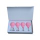 thumbnail image 1 of Seitruly Juego de ventosas de 4 piezas, accesorio profesional seguro, herramienta de masaje de succión de tamaño pequeño, masajeadores de vacío masajeadores Rosado Caja de regalo Seitruly CE014798-04, 1 of 6