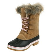 Northside Kids Kathmandu Waterproof Insulated Leather Tall Winter Snow Boot