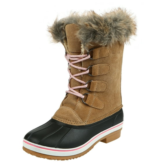 Northside Kids Kathmandu Waterproof Insulated Leather Tall Winter Snow Boot