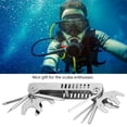 thumbnail image 3 of Qiilu Keep Diving 8 en 1 Plongée Plongée Pick Valve Ensemble d'Outils de Réparation Multi, Ensemble d'Outils de Plongée, Outil de Plongée, 3 of 8