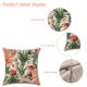 thumbnail image 3 of Funda de almohada para el hogar, funda de cojín con hojas verdes y plantas tropicales, selva tropical, 3 of 5