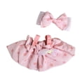 thumbnail image 1 of Falda con tirantes para muñeca de peluche, ropa de juego de simulación, falda con tirantes para muñeca de 7,87'' Rosa, 1 of 9