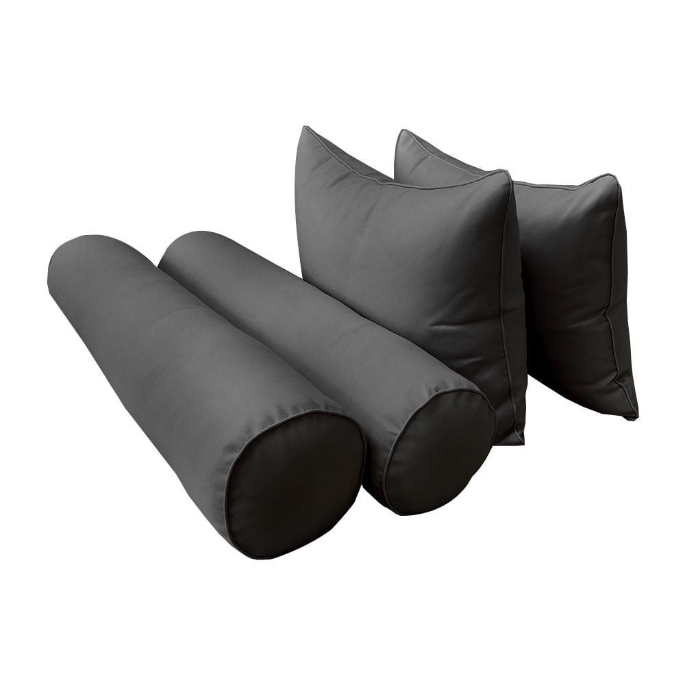 Style4 Twin Size 5PC Pipe Outdoor Daybed Matress Bolster Pillow Cover Only AD003 