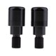 thumbnail image 4 of Manillar Grip Bar End Plugs Slider para Yamaha MT - 07 MT - 09 MT - 10 MT - 125 Negro Baoblaze Extremos de manillar de la motocicleta, 4 of 5