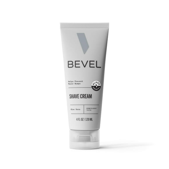 Crema de afeitar Bevel Hidratante con aloe vera y vitamina E 120 ml