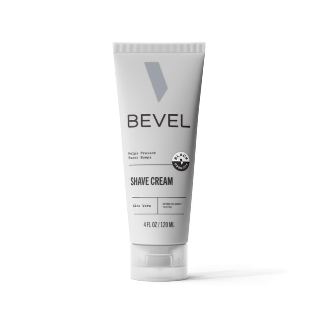 Crema de afeitar Bevel Hidratante con aloe vera y vitamina E 120 ml