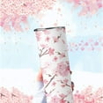 thumbnail image 2 of Cherry Blossom Gifts for Women,Tumbler With Lid And Straw, 20oz Cherry Blossom Stainless Steel Cup,Insulated Water Bottle Coffee Wine Tea Travel Mug Pink Tumbler, 2 of 6