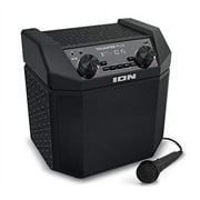 ION Audio Tailgater Plus - 50W Portable Outdoor Wireless Bluetooth Speaker with 50 Hour Battery, Microphone, Radio and USB Charging