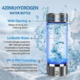 thumbnail image 4 of Hydrogen Water Bottle, Portable Rechargeable Hydrogen Water Bottle Generator, Hydrogen Water Ionizer Machine, with SPE/PEM Technology, for Home Office Travel Fitness Drinking, with Gift Box, 4 of 8