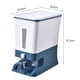 thumbnail image 3 of Dispensador de arroz, caja de almacenamiento de arroz, contenedor grande para almacenar granos de alimentos de cocina, Azul, 3 of 7