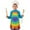 Rainbow Tie Dye, variant on Rainbow Tie Dye Mandala Pattern Kids Aprons for Girls and Boys,Adjustable Neck Strap Toddler Aprons for Kids Cooking Baking