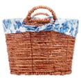 thumbnail image 3 of Pioneer Woman Oval Blue Floral Maize Basket, Set of 3, 3 of 8