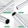 thumbnail image 2 of Tubo redondo de aluminio 6063 de 400 mm, 1 paquete, 13 mm ID 16 mm OD, tubería de aluminio sin costura para manualidades DIY [0.51x0.63x15.7IN], 2 of 7