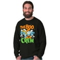 thumbnail image 4 of Spooky Halloween Smurfs The Boo Crew Long Sleeve TShirt Men Women Brisco Brands S, 4 of 6