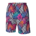 thumbnail image 5 of Naloa Tropical Leaves Men's Beach Shorts, Surfing shorts, Swim trunks, Quick Dry Swim Trunks for Surfing Beach Fun - X-Large, 5 of 9