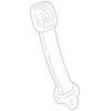 Genuine OE Mazda Seat Belt Extension - 1F70-57-660