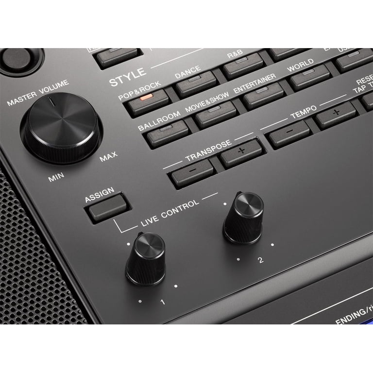 Yamaha PSR-SX700 61-Key Arranger Keyboard; Customizable, Rhythmic