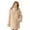 Beige, variant on UQJfacai Girls Faux Fur Dress Coat Winter Warm Double Breasted Stand Collar Trench Coats Overcoat with Pockets Casual Outerwear 5-14 Years