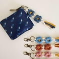 thumbnail image 4 of Macrame Daisy Flower Keychain, Purse/Key Accessory, 4 of 10