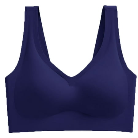 

Sehao Women Plus Size Sports Bra without Steel Rings Yoga Vest Lingerie Underwear Clothing Shoes & Accessories Navy 2XL