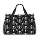 thumbnail image 1 of Fotbe Pirate skulls Bolsa de Viaje con Estampado, Bolsa de Fin de Semana para Mujer con Compartimento para Zapatos, Bolsa de Gimnasio con Bolsillo Húmedo, 1 of 7