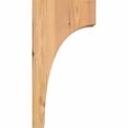 thumbnail image 3 of 5 1/2"W x 8"D x 16"H Huntington Smooth Corbel, Western Red Cedar, 3 of 9