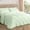 Mint, variant on Sasttie Queen Size Comforter Set, 7-Piece Bed in a Bag, Pintuck Bedding Sets for All Season, Mint