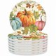 thumbnail image 1 of wonima44 Fall Thanksgiving Coaster Set of 6 Watercolor Pumpkin Maple Leaves Drink Coaster Autumn Absorbent Natural Ceramic Coaster Harvest Cup Mat for Mugs Cups Home Kitchen Office Party Supplies, 1 of 1