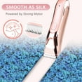 thumbnail image 5 of MichPong Hair Trimmer for Women Electric Shaver for Bikini Face Leg, Rechargeable 2-in-1 Gift Set, 5 of 9