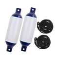 thumbnail image 4 of BAOSITY 2x Boat Fenders, Boat for Docking, Portable, Easy Installation, Protective Boat Accessories for Yachts, Pontoon Boats G1 Black Rope, 4 of 8