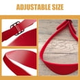 thumbnail image 3 of OULII 2Pcs Silicone Haircut Guide Adjustable Size Fade and Neckline Trimming Tool Red, 3 of 7