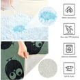 thumbnail image 6 of Coolnut Cute Owls Anti-Slip Ultra Absorbent Durable Bath Rug with Rubber Backing,24"x16", 6 of 7