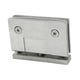 thumbnail image 1 of Bisagra para puerta de ducha de cristal, rotación de 360 ​​grados, metal, ligera Cepillado recto, 1 of 9